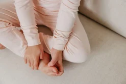 Copper Pearl 2 Piece Long Sleeve Pajamas - Blush, 12M