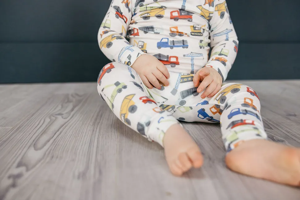 Copper Pearl 2 Piece Long Sleeve Pajamas - Diesel, 12M