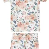 Copper Pearl 2 Piece Short Sleeve Pajamas - Autumn, 12M