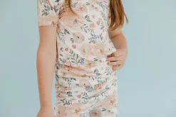 Copper Pearl 2 Piece Short Sleeve Pajamas - Autumn, 12M