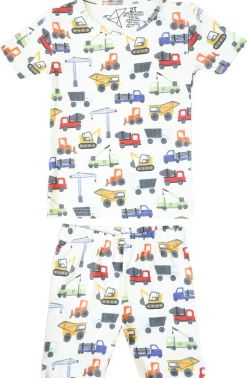 Copper Pearl 2 Piece Short Sleeve Pajamas - Diesel, 18M
