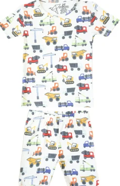Copper Pearl 2 Piece Short Sleeve Pajamas - Diesel, 12M