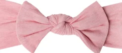 Copper Pearl Knit Headband Bow - Darling
