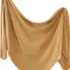 Copper Pearl Knit Swaddle Blanket - Dune