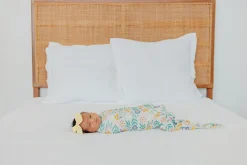 Copper Pearl Knit Swaddle Blanket - Clara