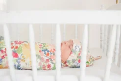 Copper Pearl Knit Swaddle Blanket - Lark