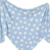 Copper Pearl Knit Swaddle Blanket - Della