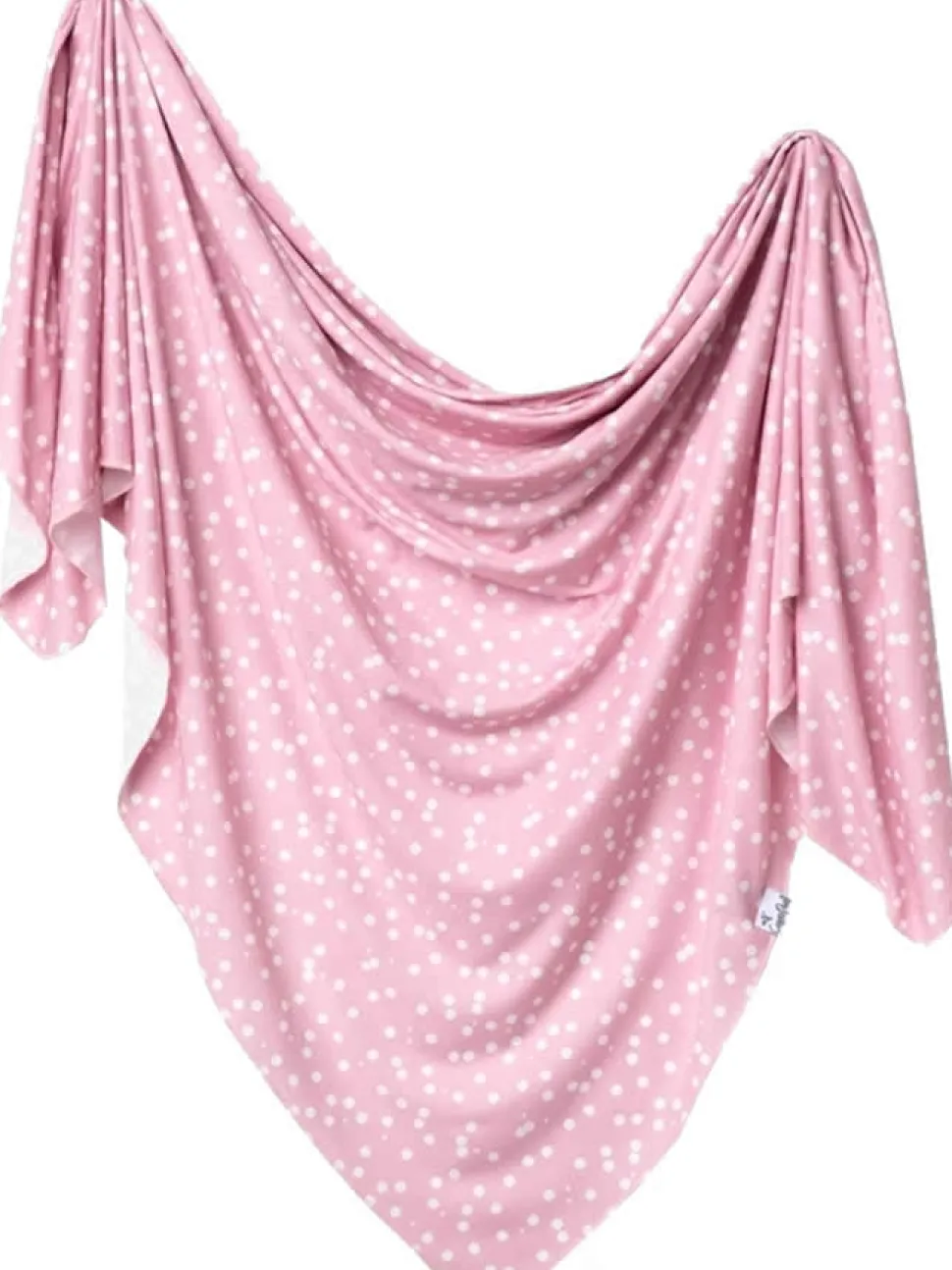 Copper Pearl Knit Swaddle Blanket - Lucy