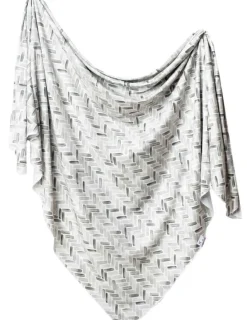 Copper Pearl Knit Swaddle Blanket - Alta