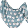 Copper Pearl Knit Swaddle Blanket - Slugger