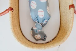 Copper Pearl Knit Swaddle Blanket - Slugger