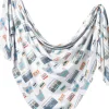 Copper Pearl Knit Swaddle Blanket - Bruno
