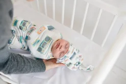 Copper Pearl Knit Swaddle Blanket - Bruno