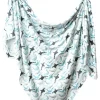 Copper Pearl Knit Swaddle Blanket - Kai