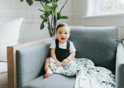 Copper Pearl Knit Swaddle Blanket - Kai