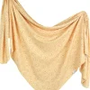 Copper Pearl Knit Swaddle Blanket - Vance