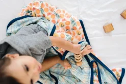 Copper Pearl 3-Layer Stretchy Quilt - Citrus