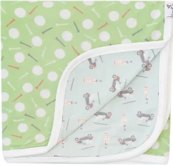 Copper Pearl 3-Layer Stretchy Quilt - Bogey