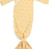 Copper Pearl Newborn Knotted Gown - Vance