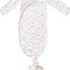 Copper Pearl Newborn Knotted Gown - Mabel
