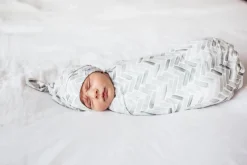 Copper Pearl Newborn Top Knot Hat - Alta