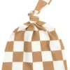Copper Pearl Newborn Top Knot Hat - Rad