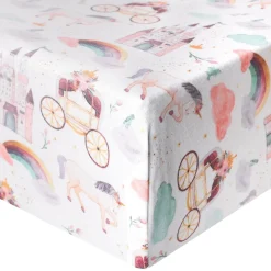 Copper Pearl Premium Fitted Crib Sheet - Enchanted