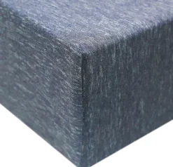 Copper Pearl Premium Fitted Crib Sheet - Denim