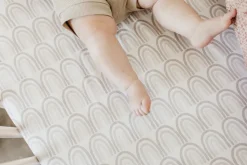 Copper Pearl Premium Fitted Crib Sheet - Bliss