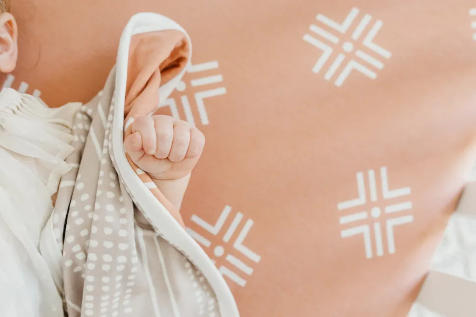 Copper Pearl Premium Fitted Crib Sheet - Mesa