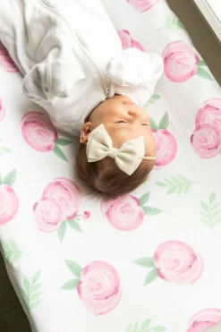 Copper Pearl Premium Knit Diaper Changing Pad Cover - Grace