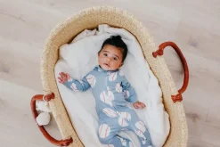 Copper Pearl Zip-up Footie, Slugger (6-12M)