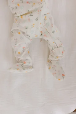 Copper Pearl Zip-up Footie, Mabel (0-3M)