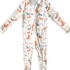 Copper Pearl Zip-up Footie - Rufus (12-18M)