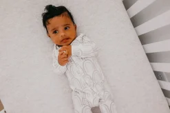 Copper Pearl Zip-up Footie - Bliss (12-18M)