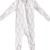 Copper Pearl Zip-up Footie - Bliss (3-6M)
