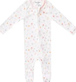 Copper Pearl Zip-up Footie - Mabel (18-24M)
