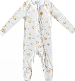 Copper Pearl Zip-up Footie - Chip (18-24M)