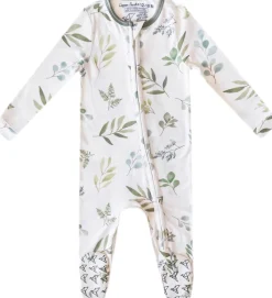 Copper Pearl Zip-up Footie - Haven (6-12M)