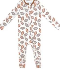 Copper Pearl Zip-up Footie - Blitz (18-24M)