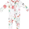 Copper Pearl Zip-up Footie - Farmstead (18-24M)