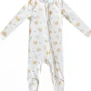Copper Pearl Zip-up Footie - Chip (12-18M)