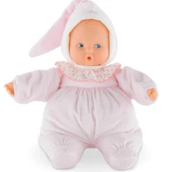 Corolle Babicorolle Pillow Soft 11" Babipouce Doll - Pink Striped