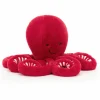 Cranberry Octopus Little, 5"