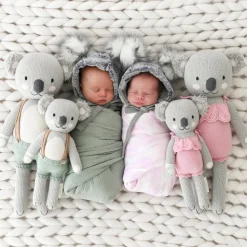 Cuddle+Kind Hand Knit Doll - Mini Claire the Koala, 13