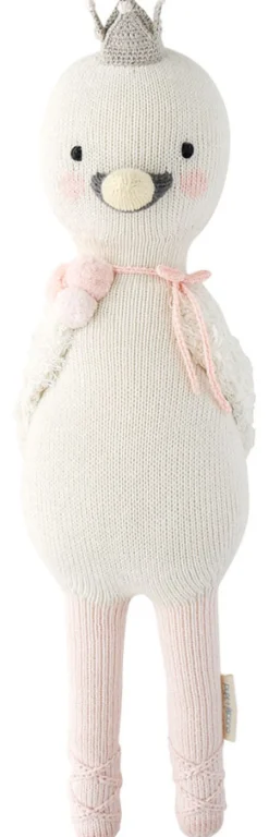 Cuddle+Kind Hand Knit Doll - Mini Harlow the Swan, 13"