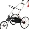Cybex AVI Jogging Stroller Frame - Cream with Orange Details