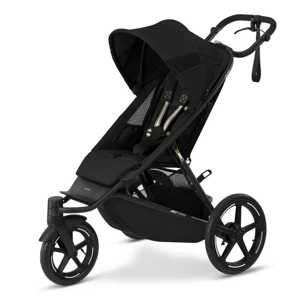 Cybex Avi Spin Jogging Stroller - Moon Black