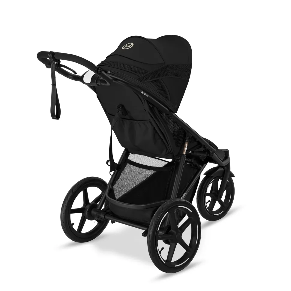Cybex Avi Spin Jogging Stroller - Moon Black