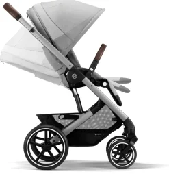Cybex Balios S Lux 2 Stroller - Silver Frame / Lava Grey